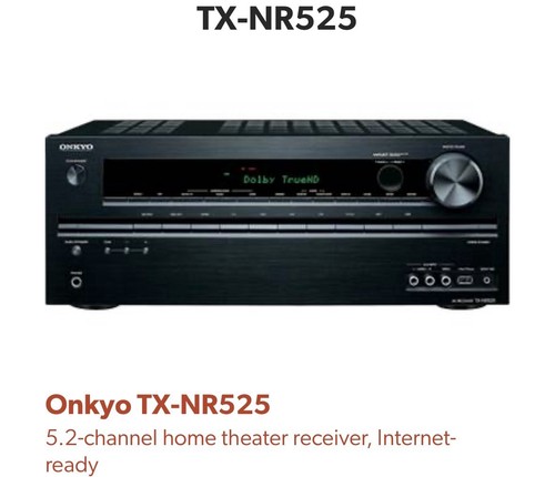 Onkyo nr525 receiver - av,